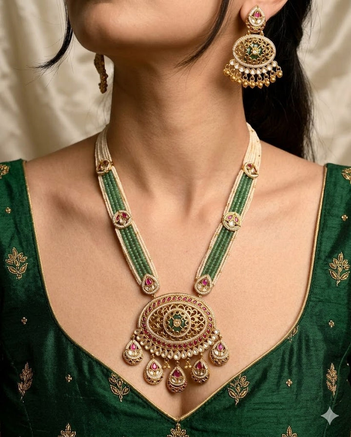 Green Long Antique Set